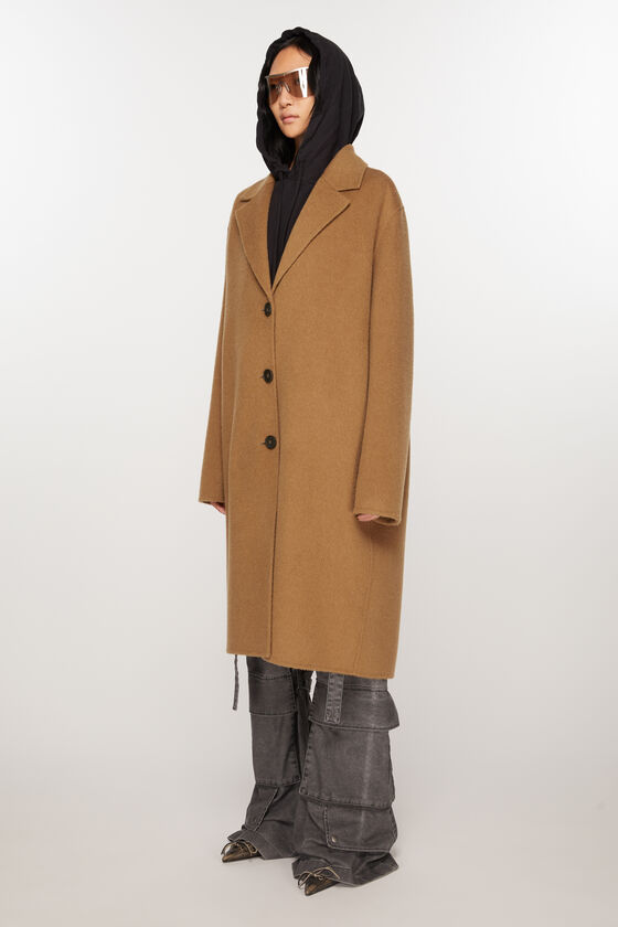 (image for) High Quality Single-breasted wool coat